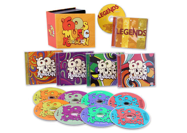 60s Music Revolution (9 CD) – cddvdteststore