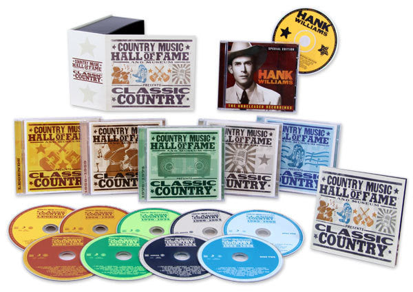 Country Music Hall of Fame: Classic Country (10 CD) – cddvdteststore
